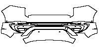 Volkswagen ID.6 Crozz Exterior 2021 - Rear Bumper (with 6 PDC)