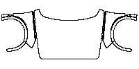 Volkswagen Tavendor Base 2023 - Hood+Fender