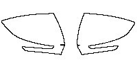 Volkswagen Tavendor Base 2023 - Mirror (for left hand drive )