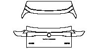 Volkswagen Tavendor Base 2023 - Trunk Lid (with ''TAVENDOR'' ''一汽-大众'' ''330 TSI'' emblem)
