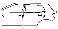 Volkswagen T-Cross (BR) Exterior 2020 - (left) Door+Rear Fender