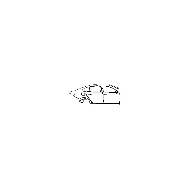 (right) Door+Side Skirt+Rear Fender