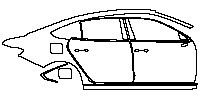 (right) Door+Side Skirt+Rear Fender
