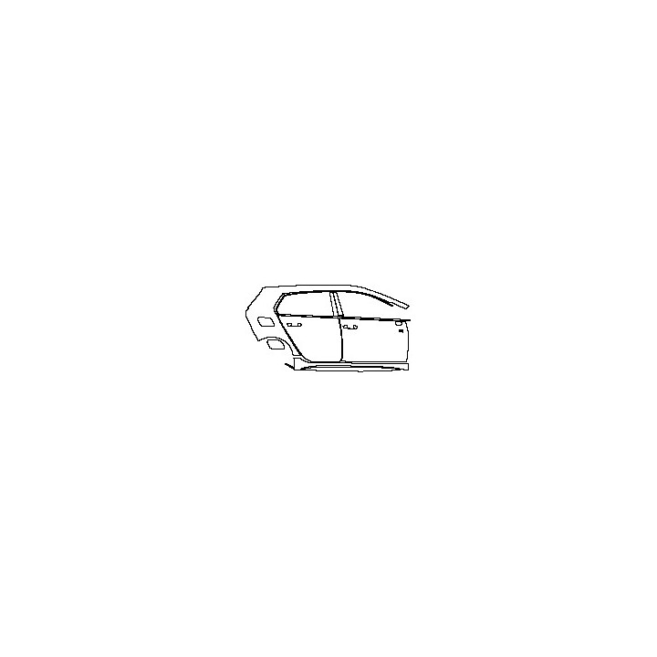 (right) Door+Side Skirt+Rear Fender