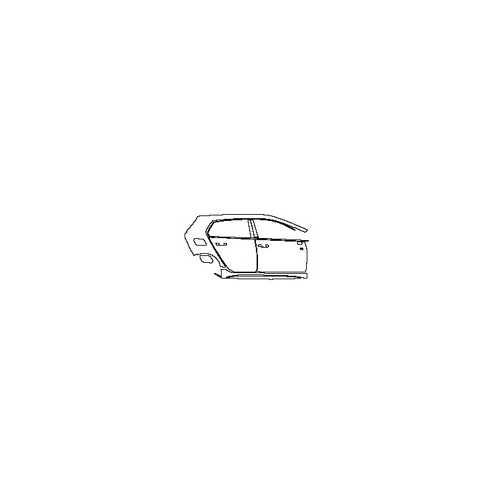 (right) Door+Side Skirt+Rear Fender