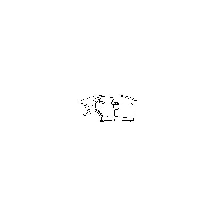 (right) Door+Side Skirt+Rear Fender