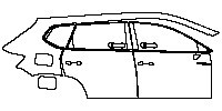 Volkswagen Taos (US) S 2023 - (right) Door+Rear Fender