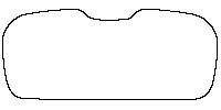 Voyah Free Window 2021 - Rear Window (Edge exceeds the innder side of black cermic by 3mm)