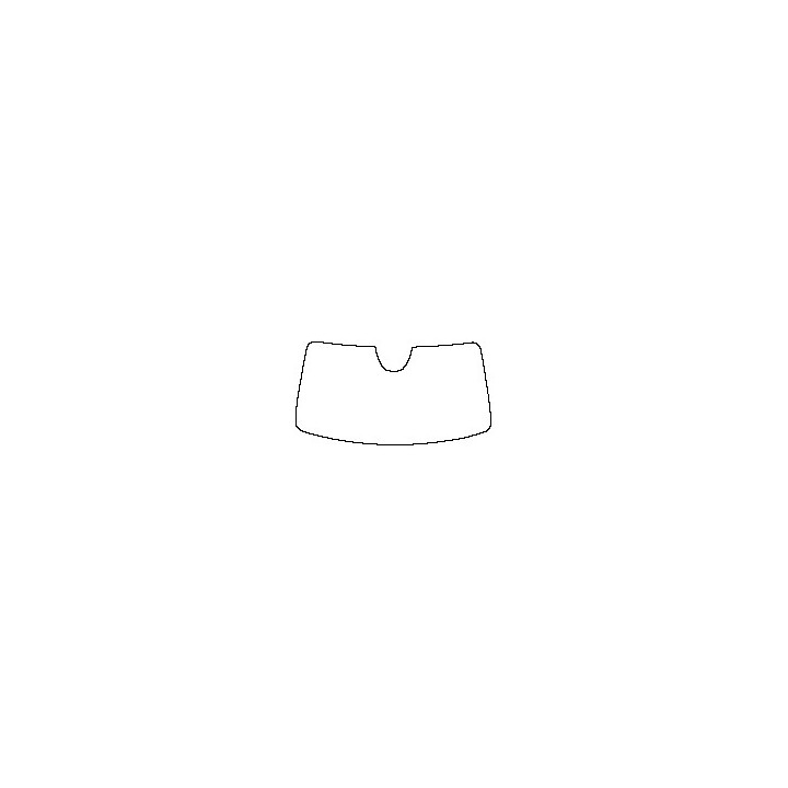 Voyah Free Window 2021 - Windshield (inside) (with mirror and dotted area cutout, Edge ends at the inner side of dotted area)