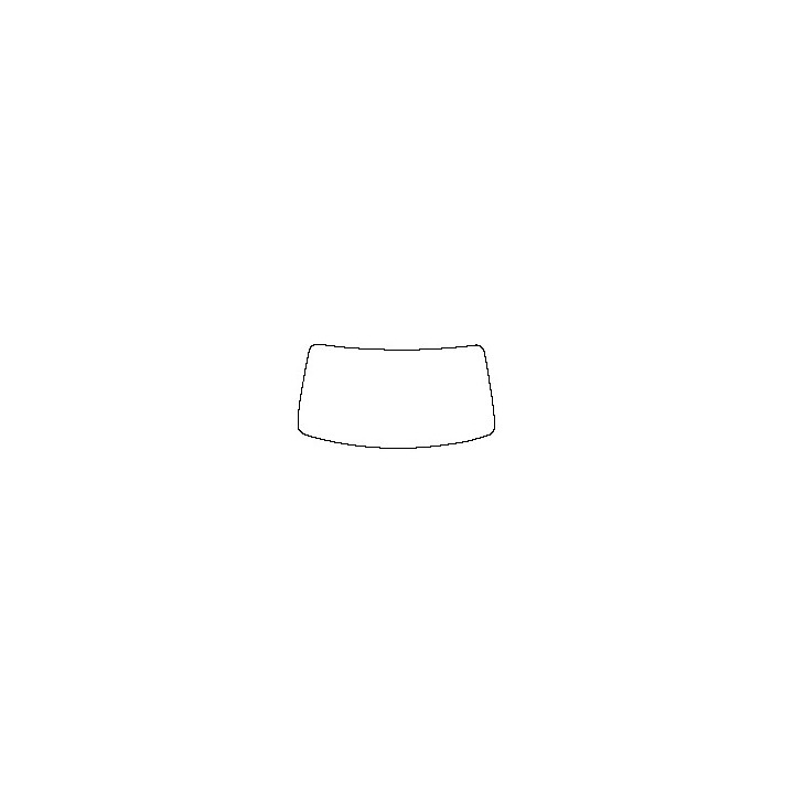 Voyah Free Window 2021 - Windshield (inside) (without mirror and dotted area cutout, Edge ends at the inner side of dotted area)