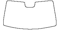 Xiaomi SU7 Window 2024 - Windshield (with mirror and dotted area cutout)