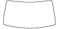Xiaomi SU7 Window 2024 - Windshield (without mirror and dotted area cutout)