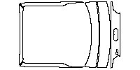 Audi R8 V10 2009 - Trunk Lid (with R8 emblem)