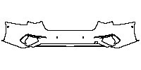 Audi A3 Sedan 2015 - Rear Bumper