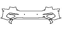 Audi A3 Sportback 2013 - Rear Bumper