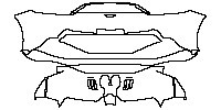 Aston Martin Speedster V12 2020 - Rear Bumper