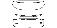 BYD Tang New Energy Exterior 2018 - Trunk Lid (with ''BUILD YOUR DREAMS'' ''比亚迪 DM-i'' ''唐'' emblem)