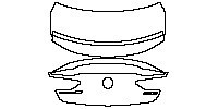 Buick Regal Sedan 2018 - Trunk Lid (With “Regal GS”“上汽通用”model emblem)