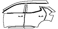 Buick Velite Velite 7 2020 - (left) Door+Rear Fender