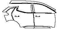Buick Velite Velite 7 2020 - (right) Door+Rear Fender
