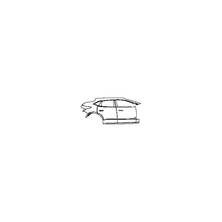(right) Door+Rear Fender+Side Skirt