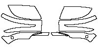 BMW 5 Series Touring 2021 - Mirror (for Left Hand Drive)