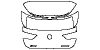 BMW X2 M Sport 2018 - Trunk Lid (with X2 and XDrive ##i emblems)
