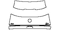 BMW i3S Exterior 2014 - Trunk Lid (With ''edrive''''i3'' word mark)