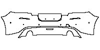 BMW Z4 Base 2009 - Rear Bumper