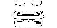 BMW X6 X6 M 2010 - Trunk Lid (with [X6 M] emblem)
