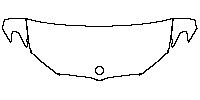 BMW 5 Series Touring 2021 - Hood+Fender (One third of Hood + Fender)