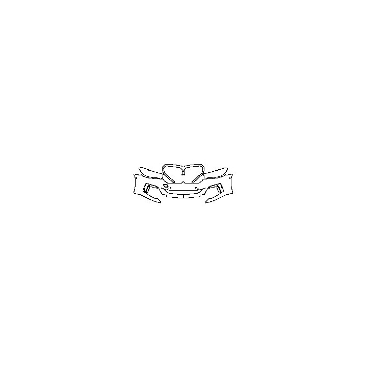 BMW 5 Series Touring 2021 - Bumper+Headlamp