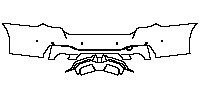 BMW 5 Series Sedan 2021 - Rear Bumper