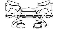 BMW Alpina B5 Saloon 2020 - Bumper+Headlamp