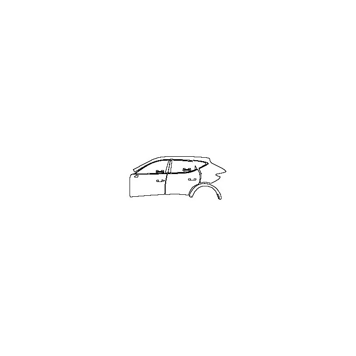 Cupra Formentor Exterior 2021 - (left) Door+Side Skirt+Rear Fender