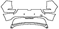 Chevrolet Bolt EUV Premier 2023 - Rear Bumper