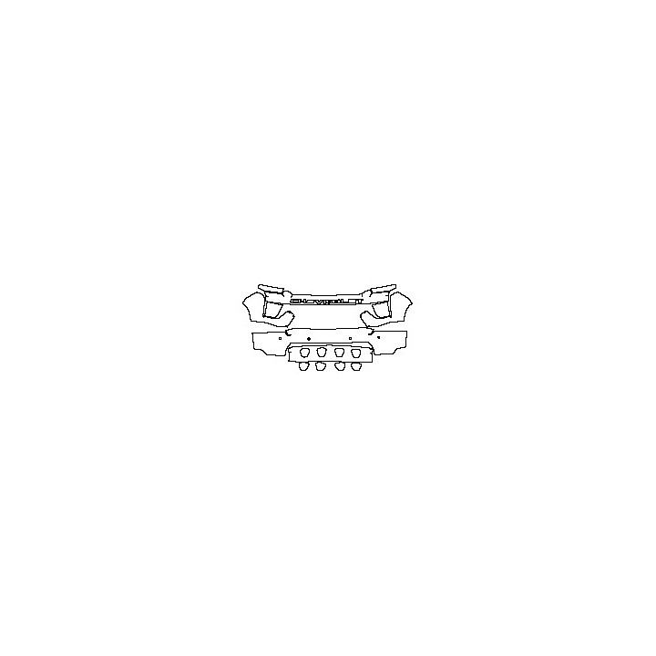 Chevrolet Silverado HD 2500 HD 2020 - Bumper+Headlamp