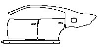 (left) Door+Rear Fender+Side Skirt