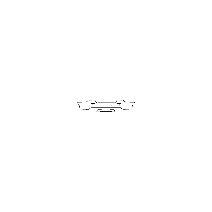 Maserati Quattroporte Quattroporte S 2013 - Rear Bumper