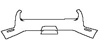 Dodge Challenger Standard body 2015 - Rear Bumper