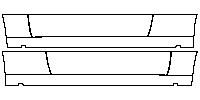 Dodge Challenger Standard body 2015 - Rocker Panel
