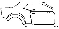 (right)Door+Side Skirt+Rear Fender