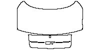 Ford Mustang Fastback 2015 - Trunk Lid (Without Spoile)