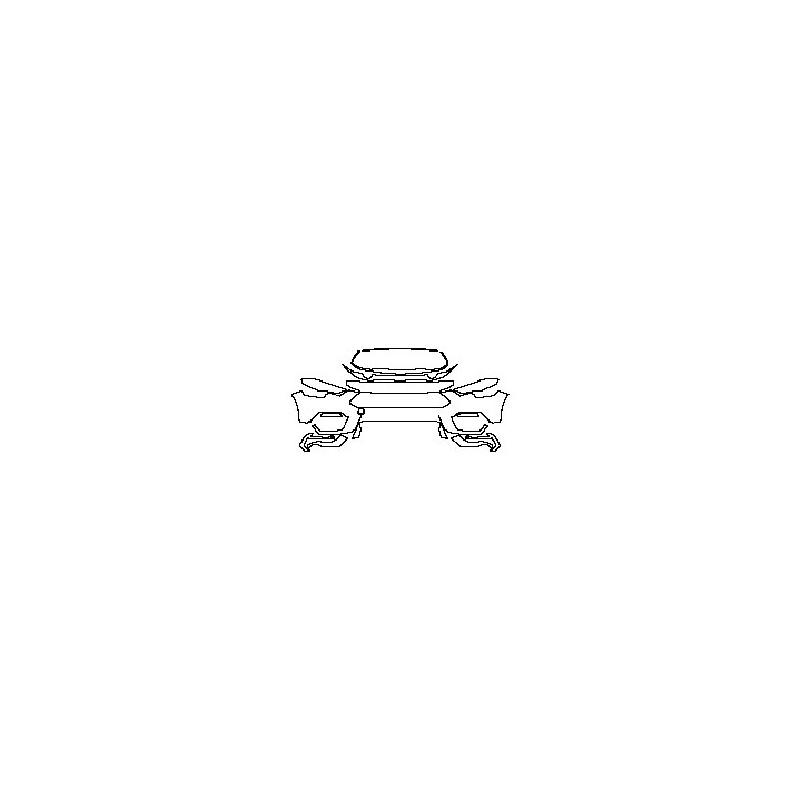 Ford Mustang Fastback 2021 - Bumper+Headlamp