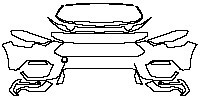 Ford Mustang Fastback 2021 - Bumper+Headlamp