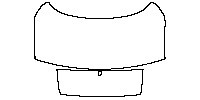 Ford Mustang Fastback 2015 - Trunk Lid (Without model emblem,Without Spoiler)