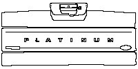 Ford F-150 SuperCrew 2021 - Trunk Lid (with ''PLATINUM'' emblem)
