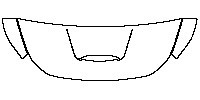 Ferrari F8 Tributo 2019 - Hood+Fender (One third of Hood + Fender)