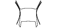 Ferrari F8 Tributo 2019 - Roof (splice design, for 1.5mtr width material and plotter.)