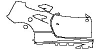 Ferrari F8 Spider 2019 - (right) Door+Rocker Panel+Side Skirt (for Left Hand Drive)